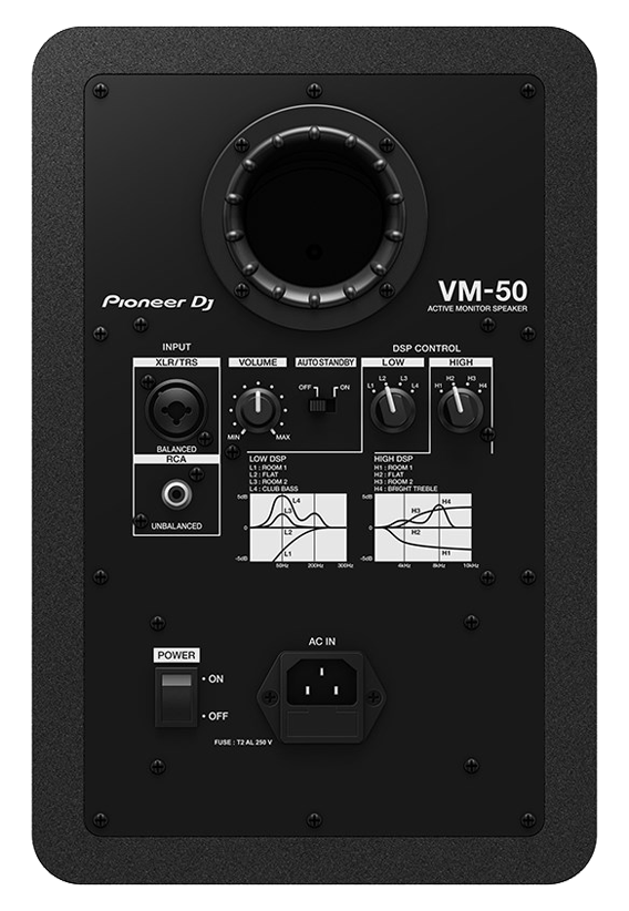 Pioneer VM-50 Active Monitor Speaker (Each)
