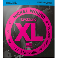 D'Addario EXL170SL XL Nickel 45-100