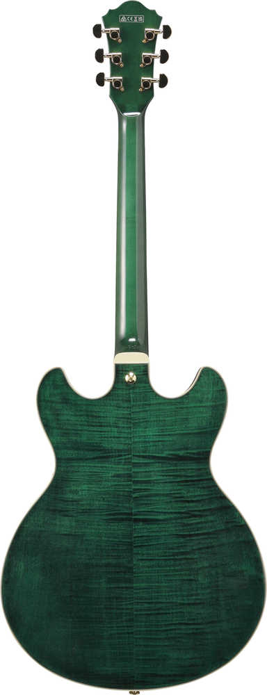 Ibanez AS93FM TMG Transparent Moss Green