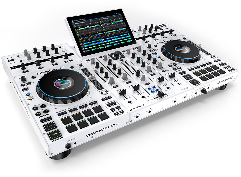 Denon DJ Prime 4+ Special Edition White