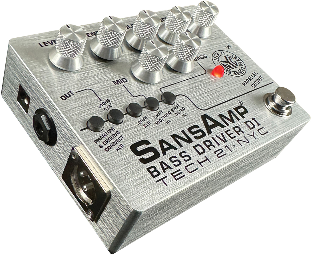 Tech 21 SansAmp Bass Driver DI Ltd Ed 30th Anniversary