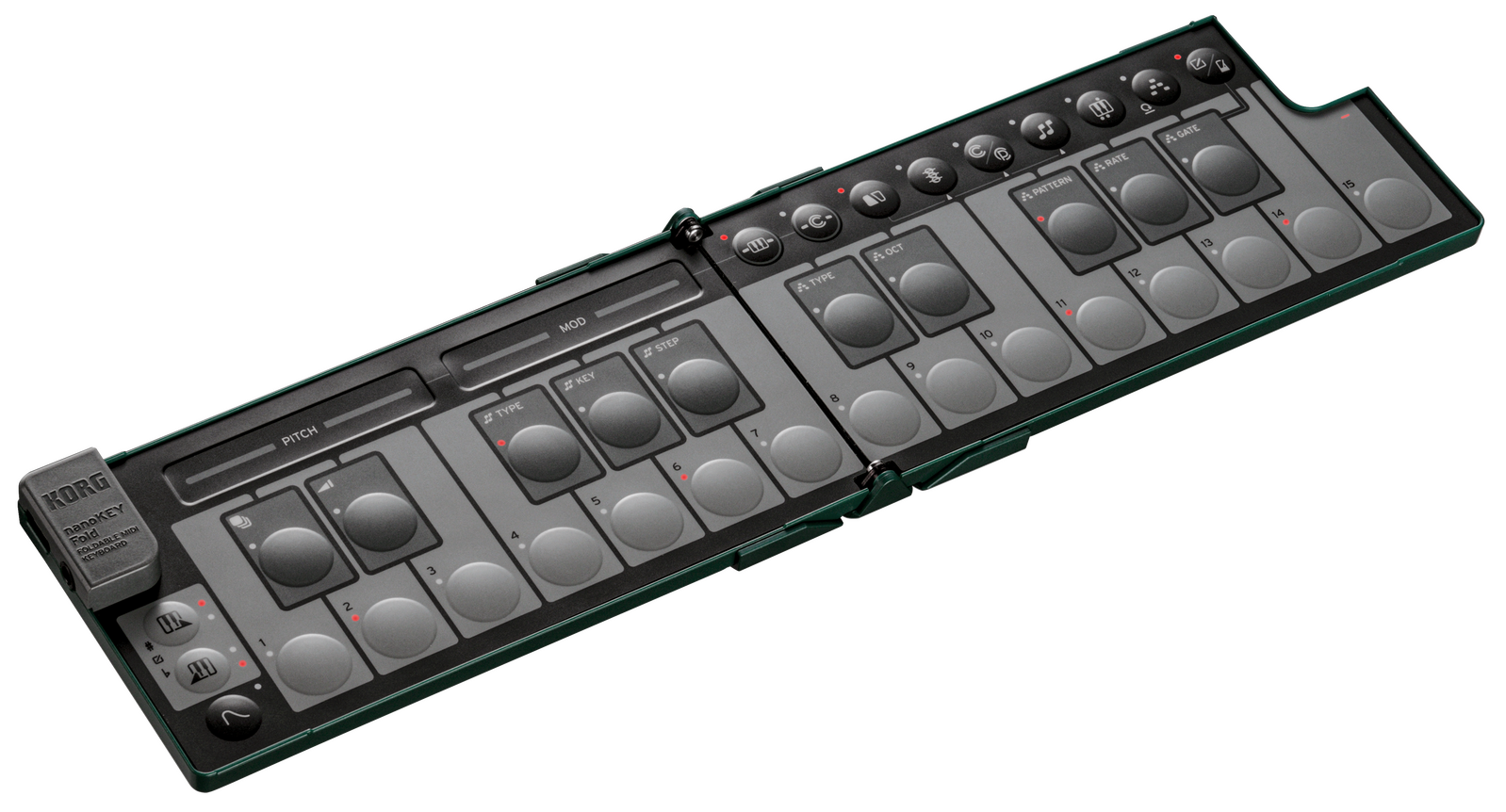 Korg nanoKEY Fold Alpine Green