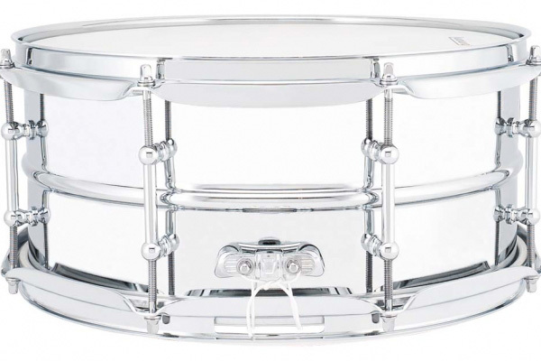 Ludwig LU6514SLDIR Supralite Steel 14x6.5 Snare