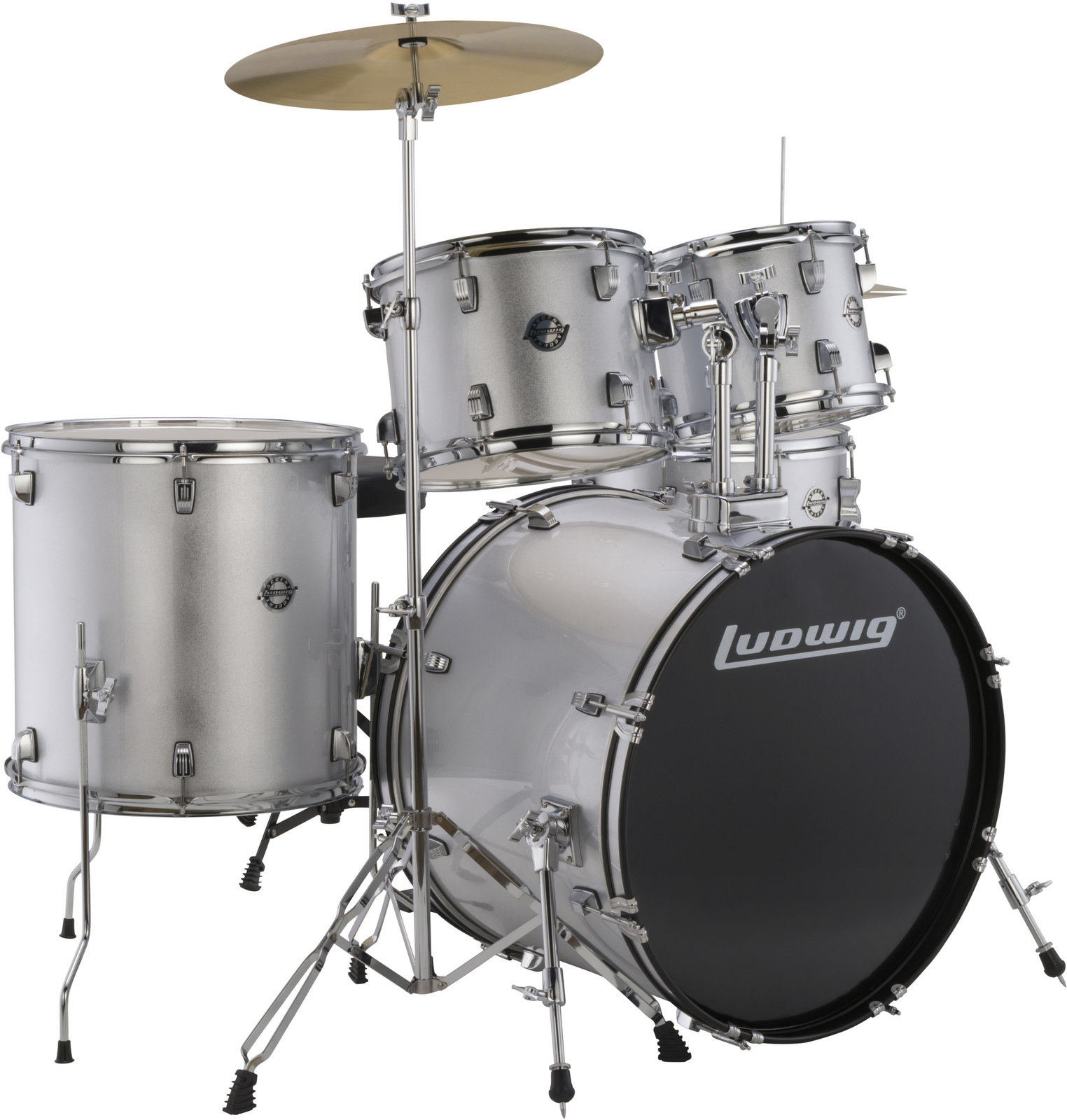 Ludwig LC19515 Accent 5pc Drum Kit Package