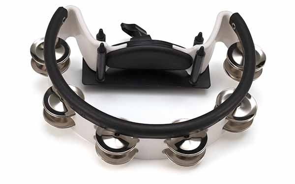 Pearl PTM-10SHX Quickmount Tambourine with Steel Jingles