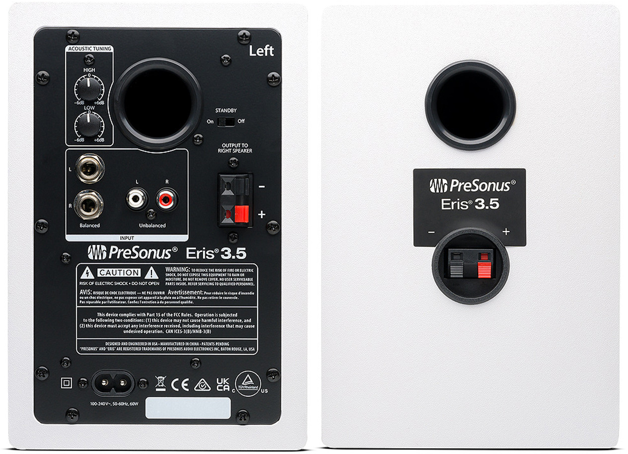 PreSonus Eris 3.5 White (Pair)