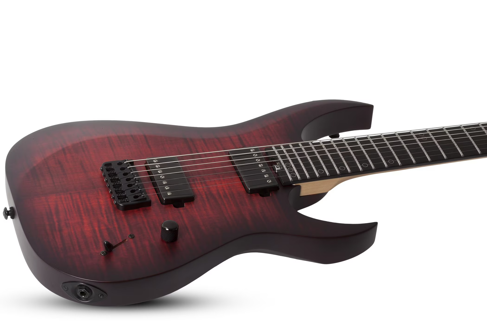 Schecter Sunset-7 Extreme Scarlet Burst