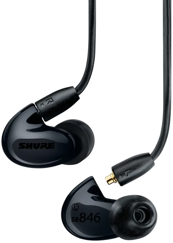 Shure SE846-BK Isolating Earphones w/ RMCE-UNI