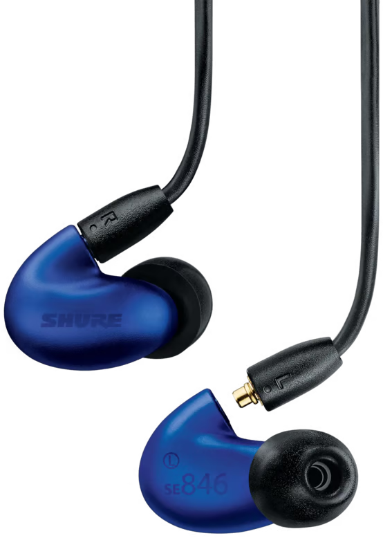 Shure SE846-BL Isolating Earphones w/ RMCE-UNI