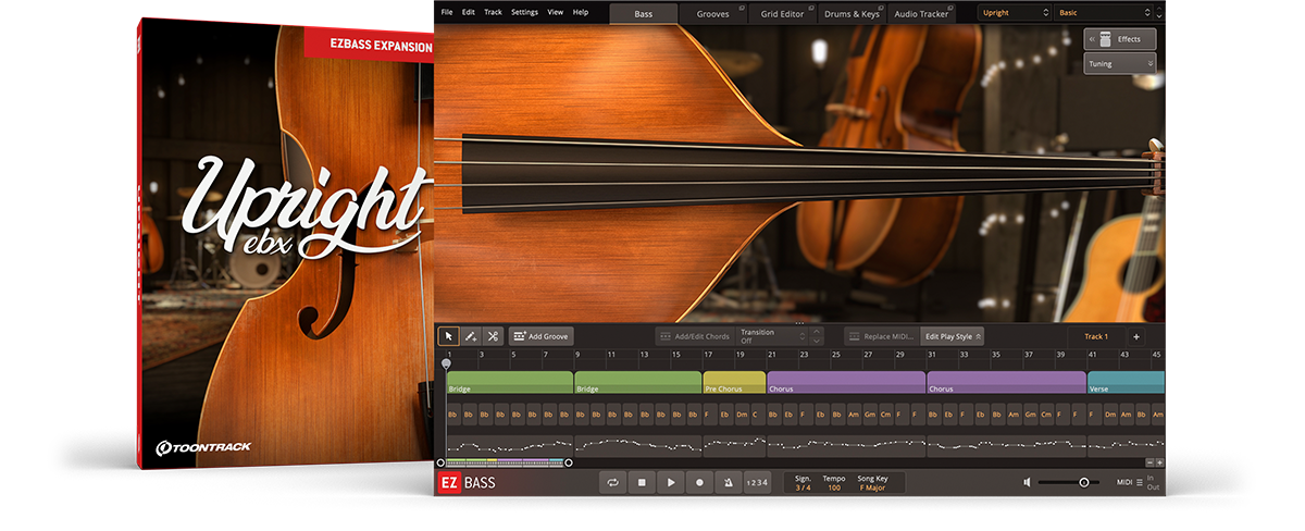 Toontrack Upright EBX