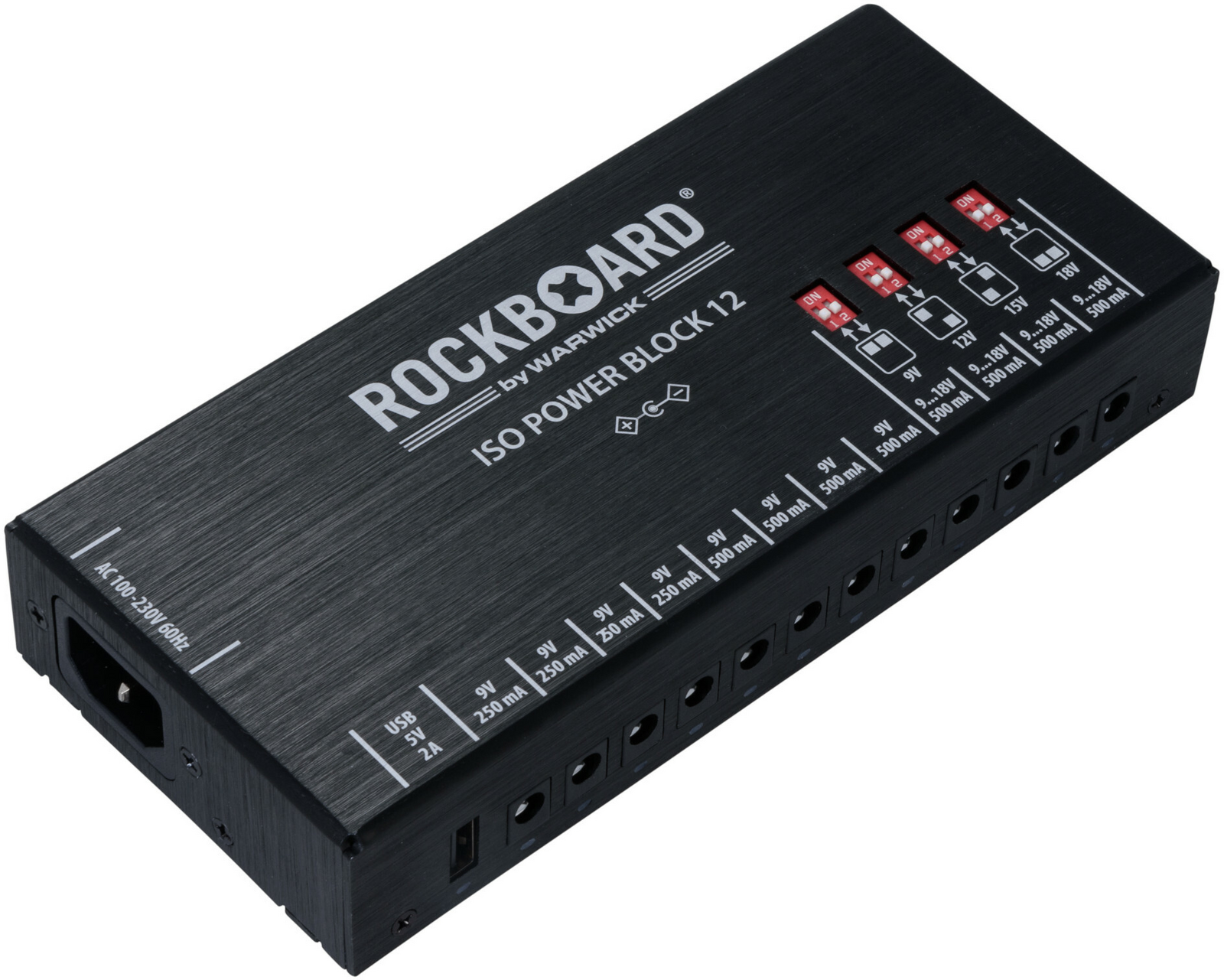 Rockboard ISO Power Block V12 IEC