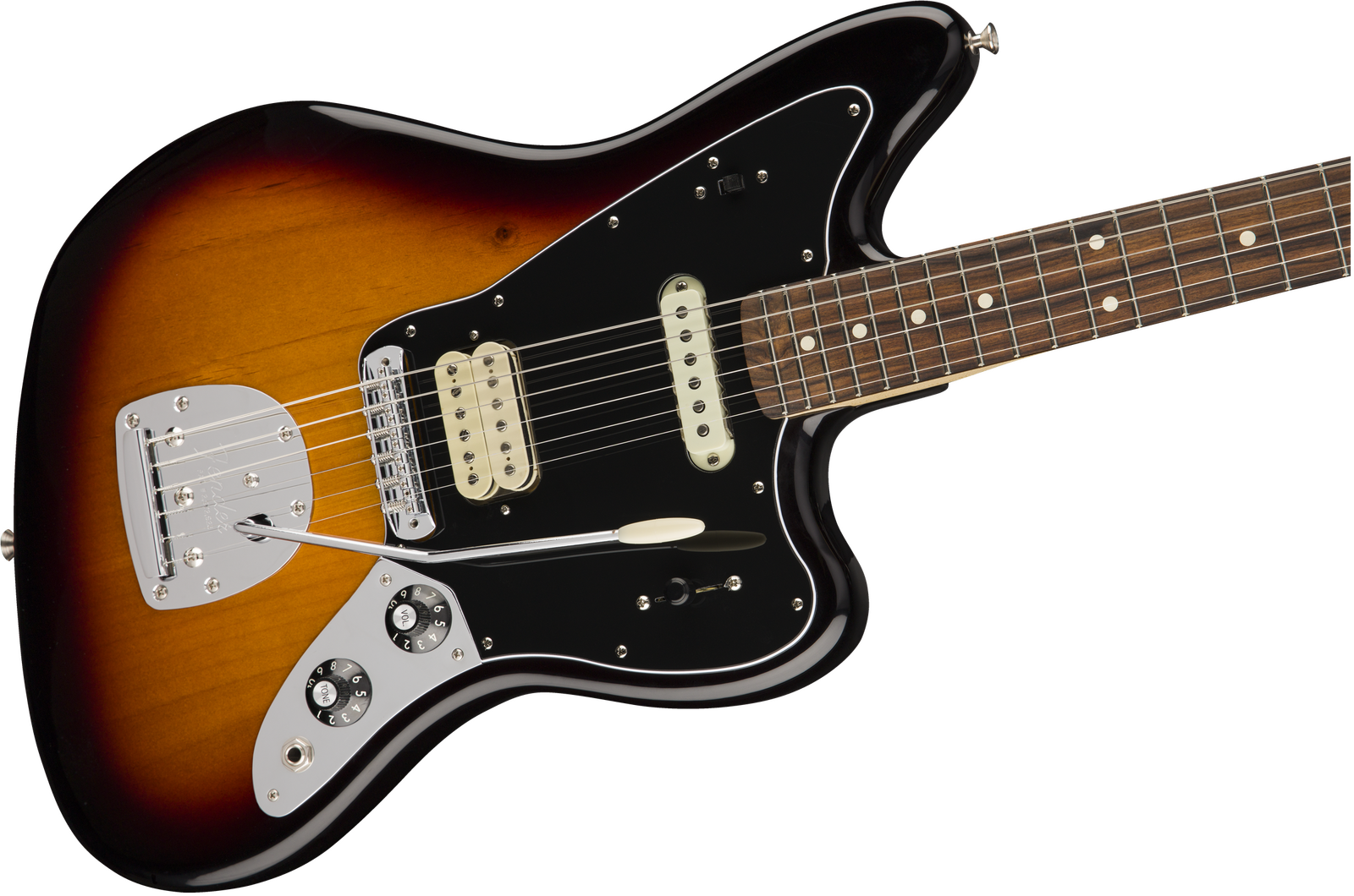 fender jaguar 3 tone sunburst