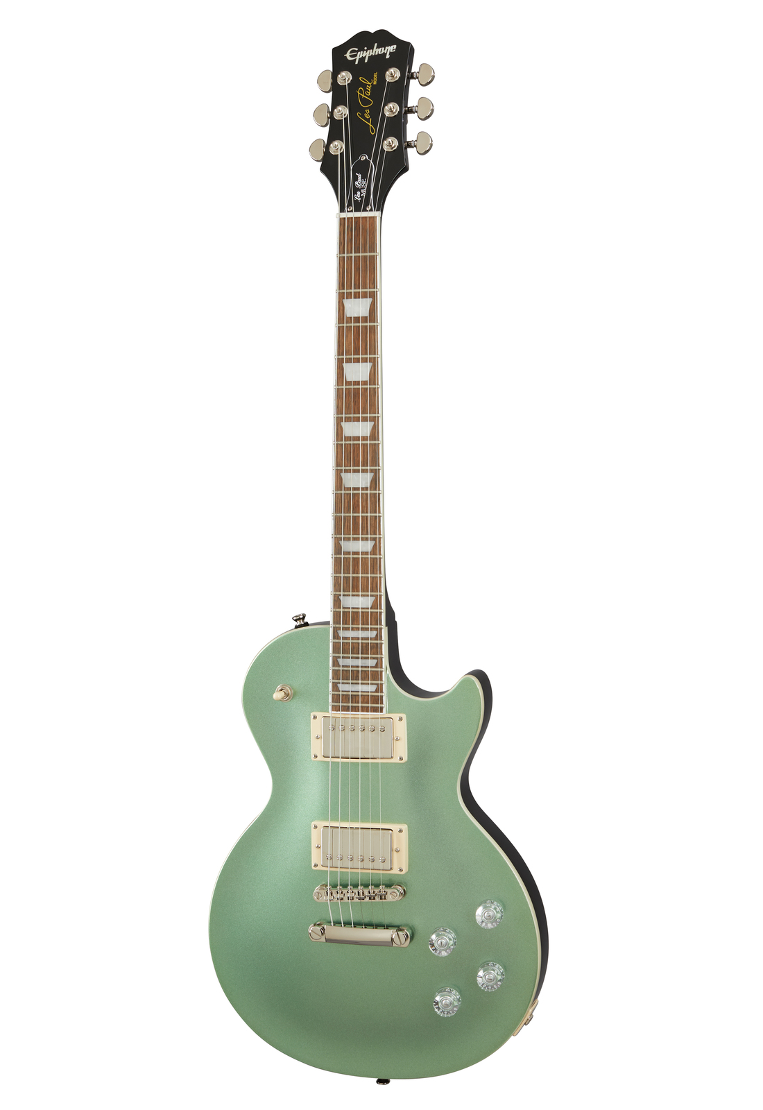 epiphone green guitar