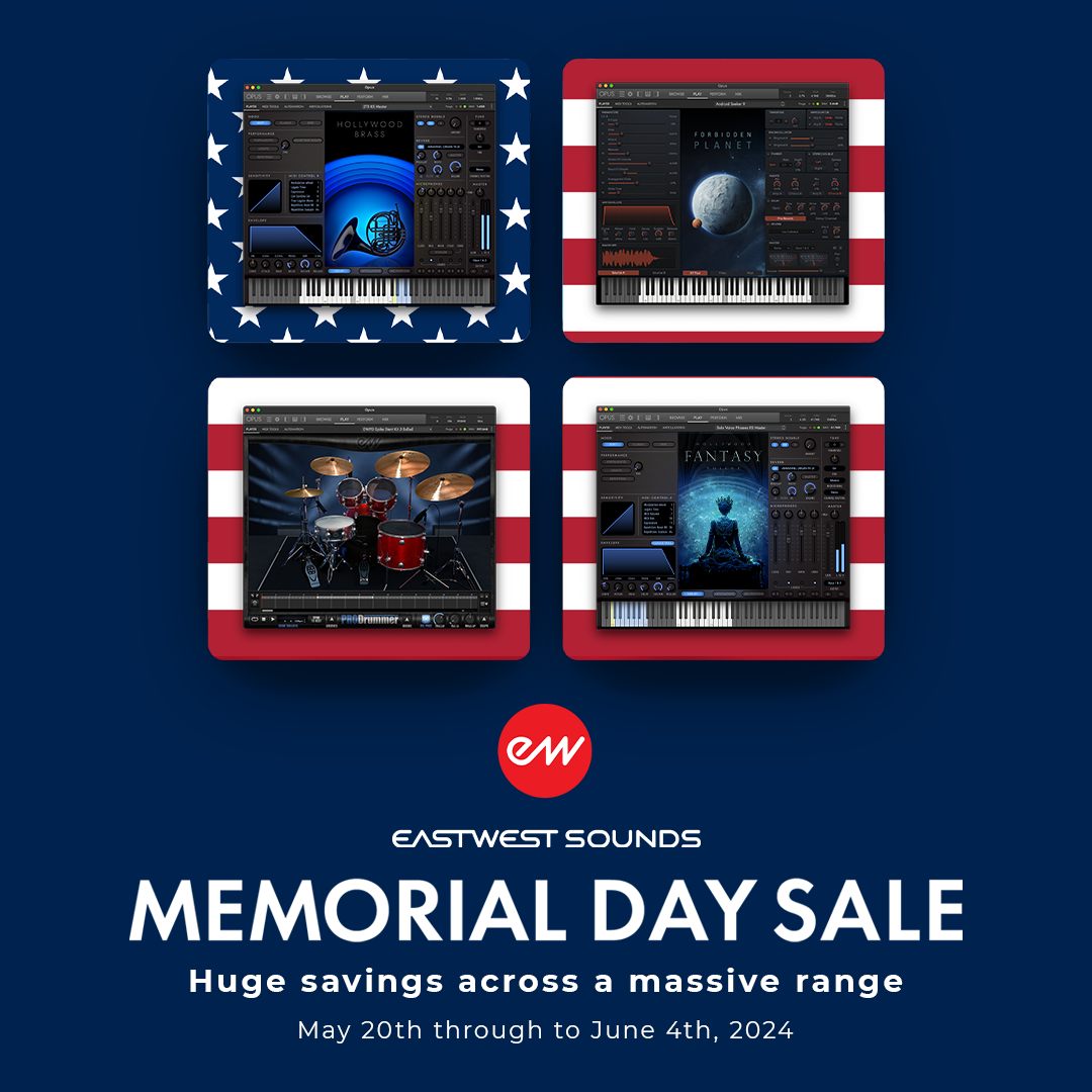 EastWest Sounds Memorial Day Sale