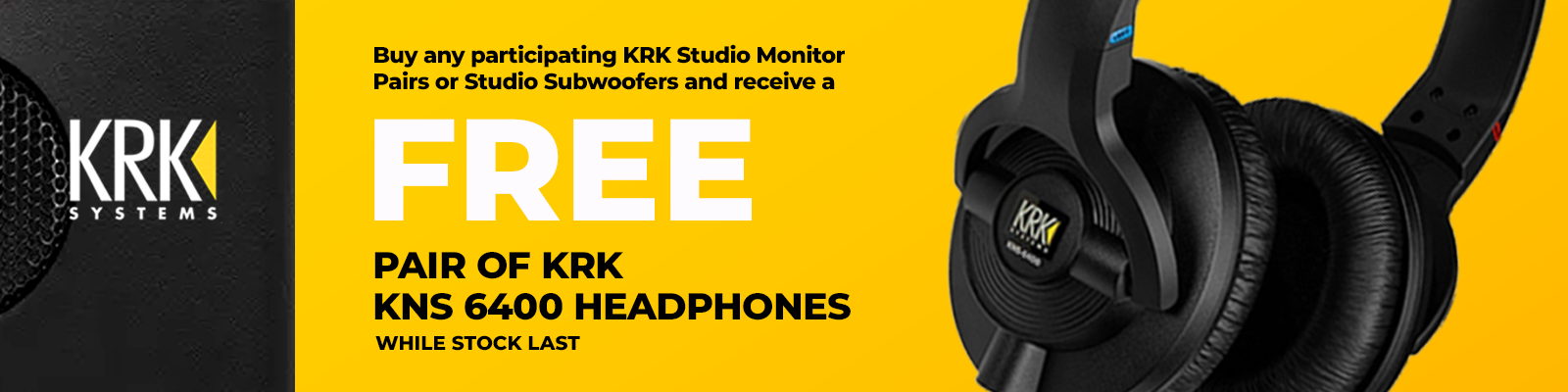 KRK Free Headphones Promo