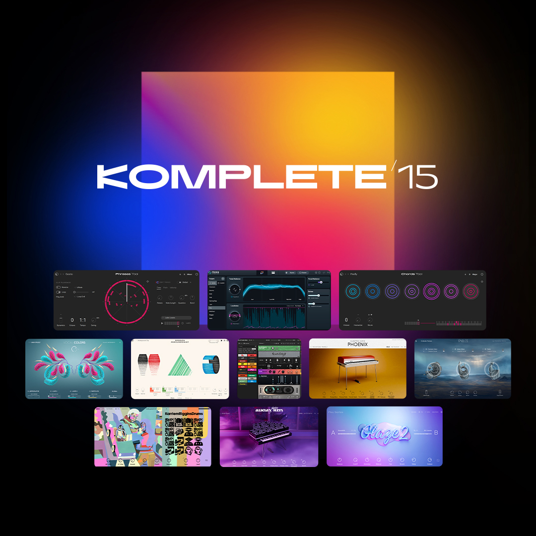 Native Instruments Komplete 15 - Out Now!