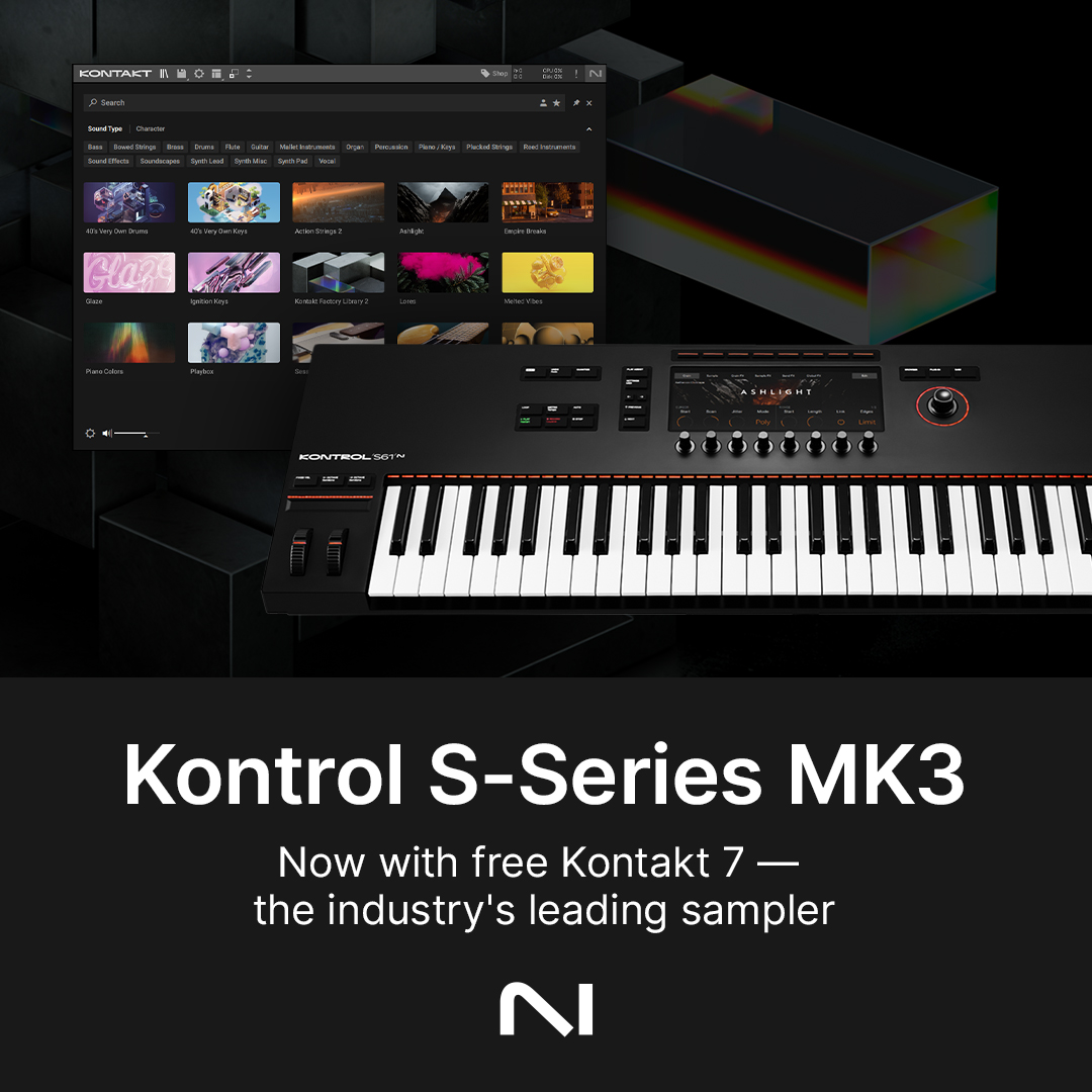 Native Instruments Kontrol S-Series MK3 - Now with free Kontakt 7