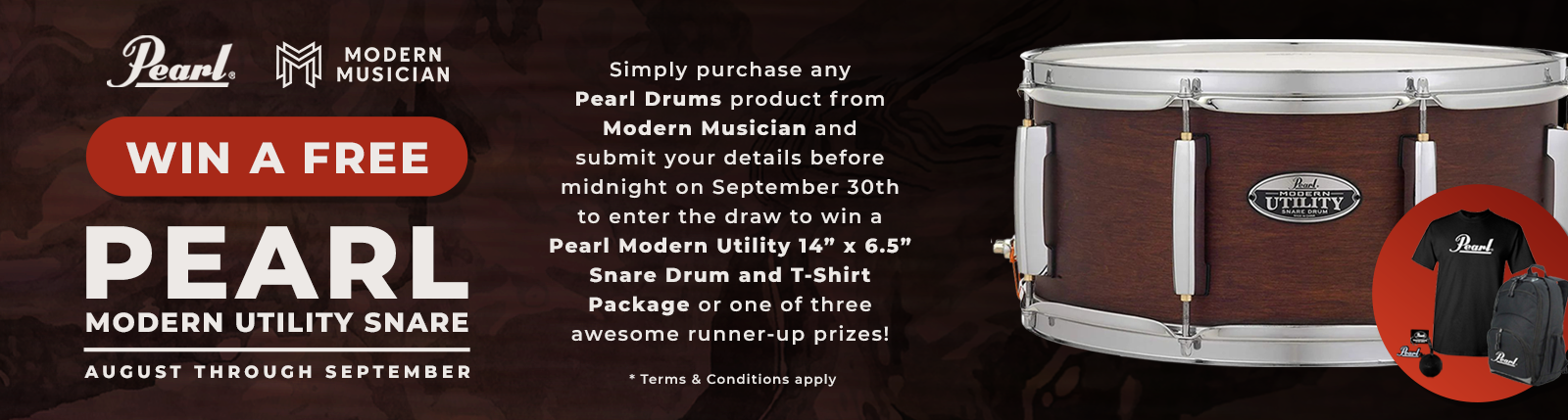 Free Pearl Snare Drum Competition