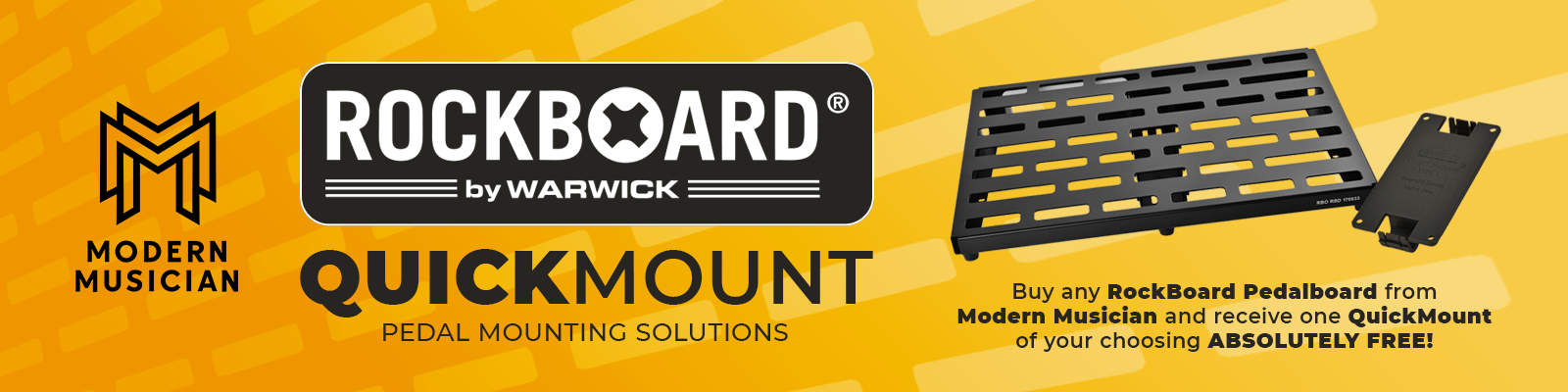 RockBoard QuickMount Pedalboard Sale