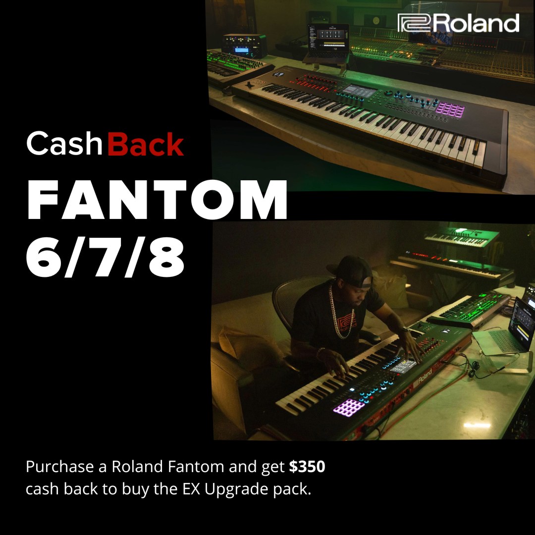 Roland Fantom 6/7/8 EX Cashback