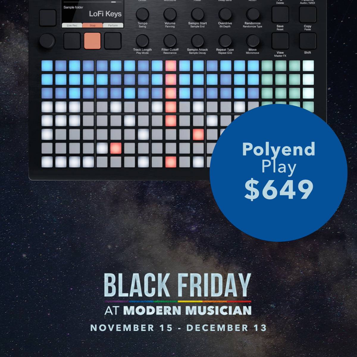 Black Friday At Modern Musician - Synths and Keys