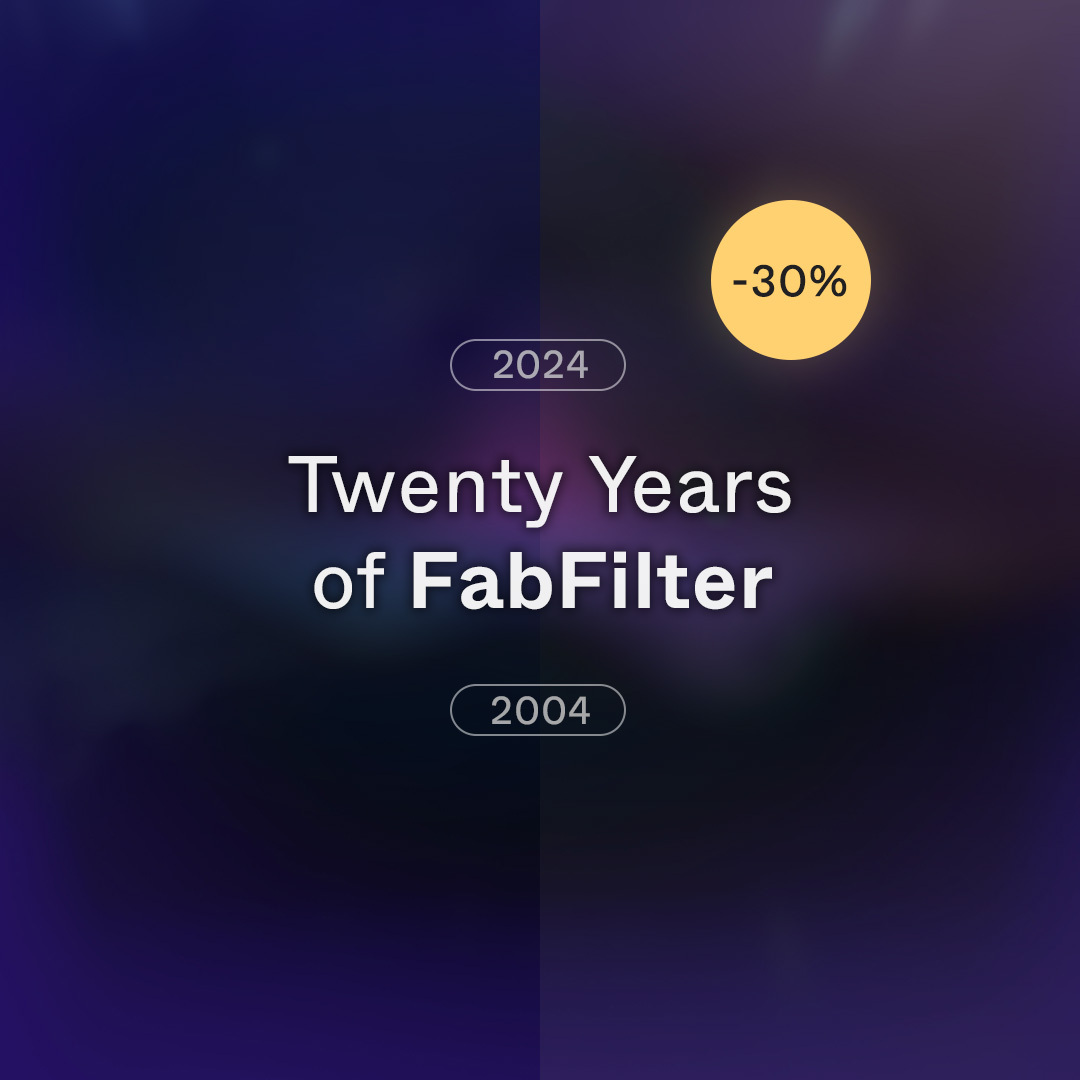 Twenty Years of Fabfilter