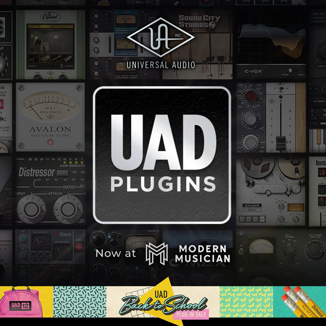 Universal Audio UAD Plugins Now At Modern Musician