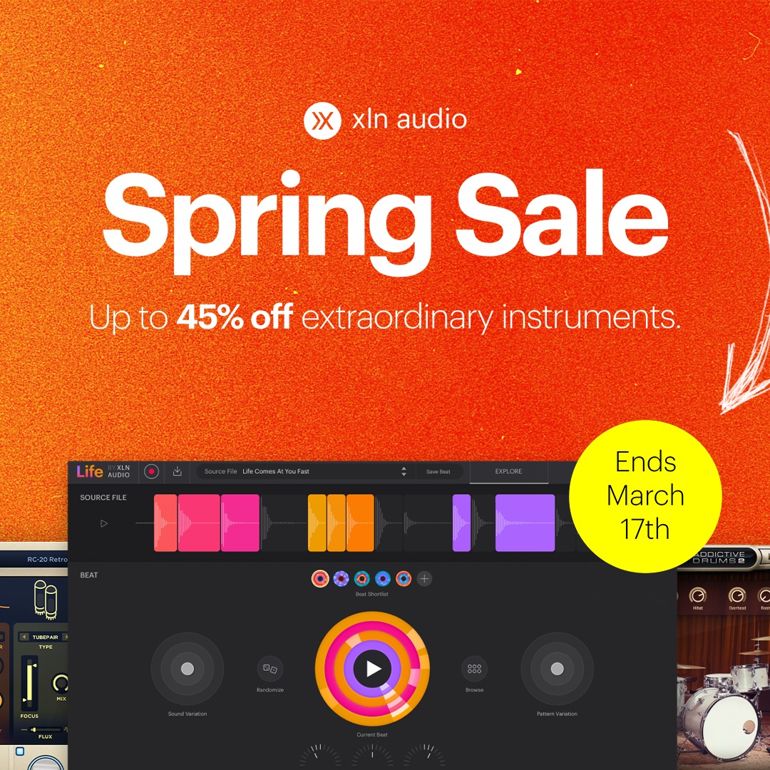 XLN Audio Spring Sale