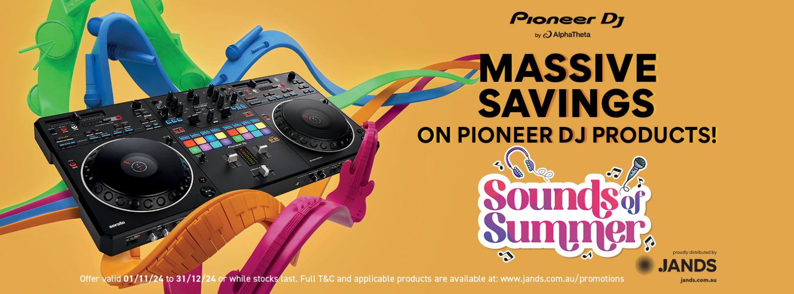 Pioneer DJ AlphaTheta Sounds of Summer Savings