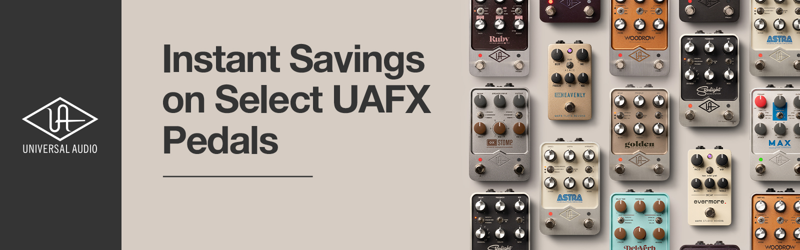 Universal Audio UAFX Promotion 2024