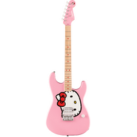 Squier Ltd Ed Hello Kitty® Stratocaster Pink