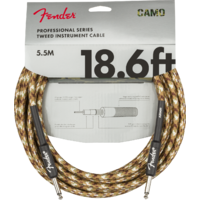 Fender Professional Series 18.6' Desert Camo Instrument Cable