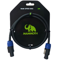 Mammoth MAM SPKN NN3 Speaker Cable - 3ft