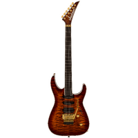 Jackson Pro Plus Series Soloist SLA3Q Amber Tiger Eye