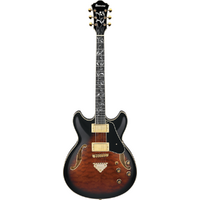 Ibanez AS93QMSP DBS Dark Brown Sunburst