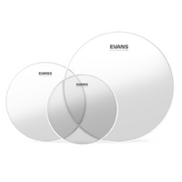 Evans G2 Clear Standard Tom Pack 12/13/16 ETP-G2CLR-S