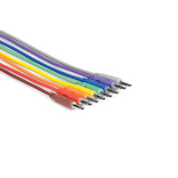 Hosa CMM815 Unbalanced Patch Cables 6"