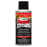 Hosa D5S6 CAIG DeoxIT Contact Cleaner 5% Spray 5oz