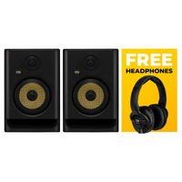 KRK Rokit 7 Generation 5 7" Pair + Free Headphones