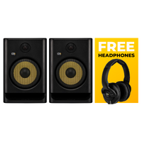 KRK Rokit 8 Generation 5 8" Pair + Free Headphones