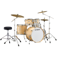 Yamaha TC22BTS Tour Custom Euro 5pc Drum Kit Package