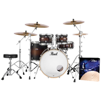 Pearl DMP925SP/C-260K Decade Maple Fusion 5pc Drum Kit Package