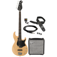 Yamaha BB234 - Yellow Natural Stain Bundle