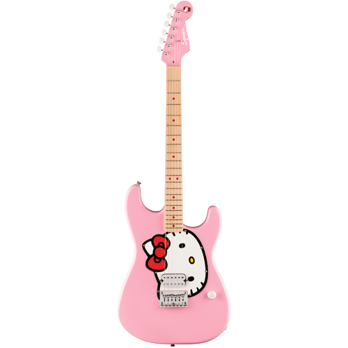 Squier Ltd Ed Hello Kitty® Stratocaster Pink