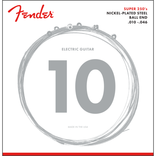 Fender Super 250R .010-.046 Guitar Strings