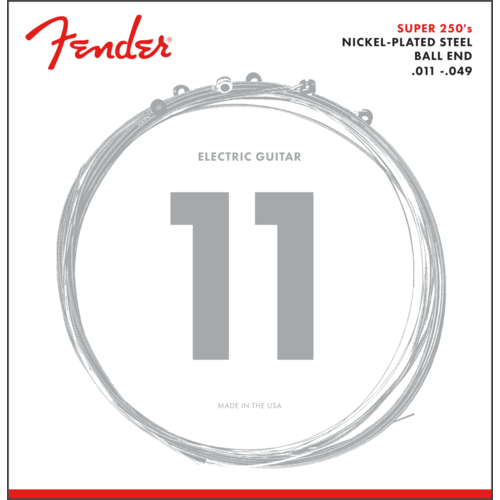 Fender Super 250M .011-.049 Guitar Strings