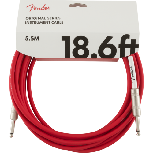 Fender Original Series Instrument Cable - 18.6' Fiesta Red