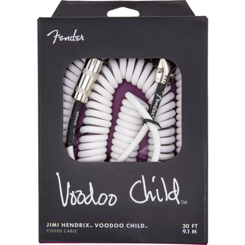 Fender Hendrix Voodoo Child Cable - White