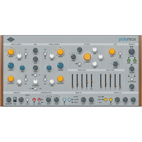 Universal Audio UAD PolyMAX Synth