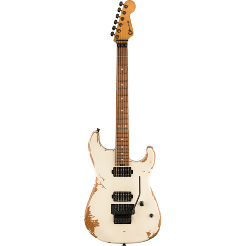 Charvel Pro-Mod Relic San Dimas HH FR Weathered White